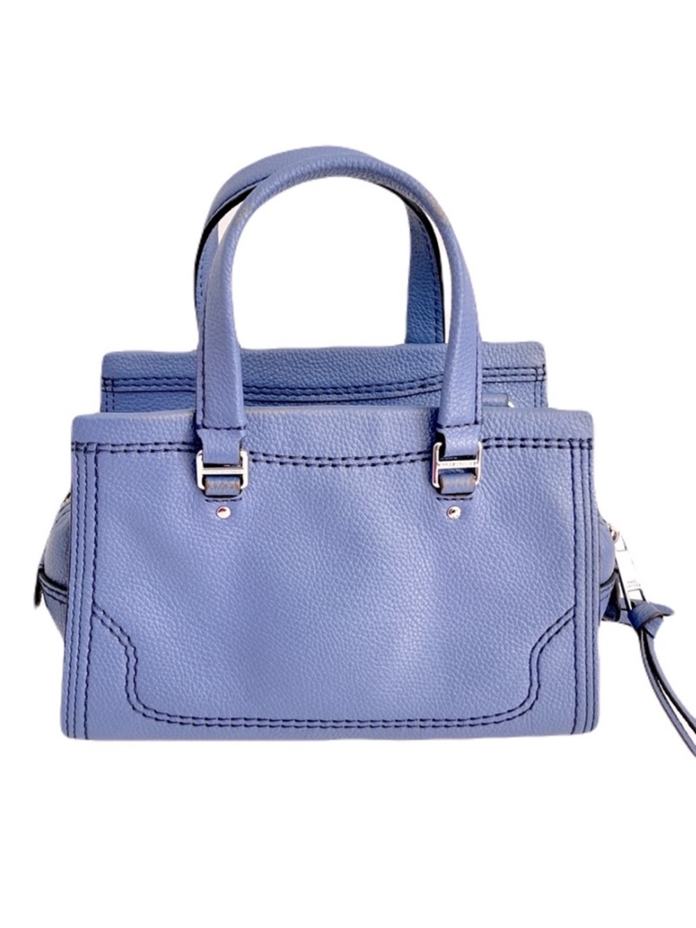 Marc Jacobs Cornflower Blue Leather ‘Mini Cruiser’ Crossbody Satchel Sample View 6